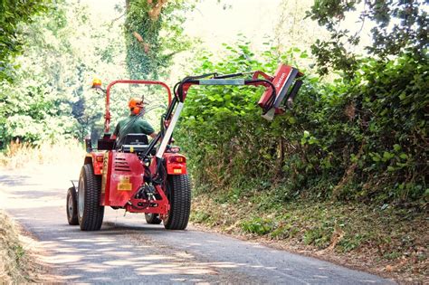 ebay mini digger hedge cutter for sale|mini tractor with hedge trimmer.